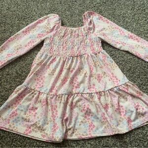 Kids Pink and Blue Floral Matching Set
